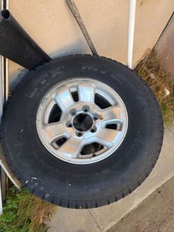 3rd gen 4runner oem rims with tires