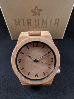 High Quality Bamboo Wooden Watch