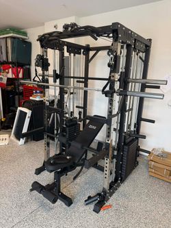 ‼️✅FREE DELIVERY/INSTALL 🚚🛠️ ULTIMATE Smith Machine 400🔥