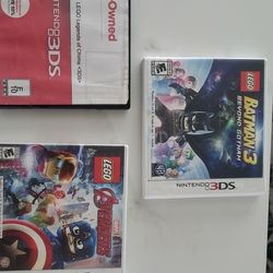 3 Pack Lego 3ds Games For sale