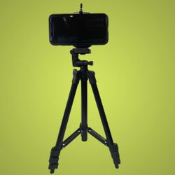46 Inch Tripod with Cell Phone Holder