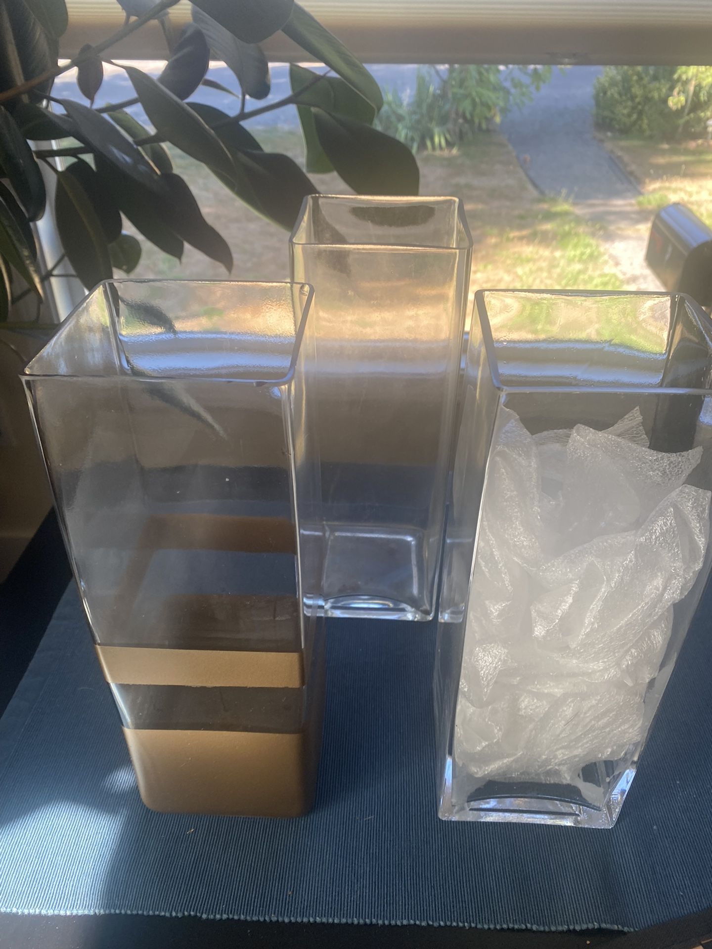 Square Flower Vases