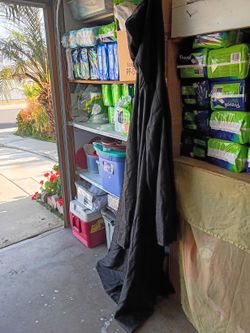 Big Black Cape With Hood On It 20 Dollars 