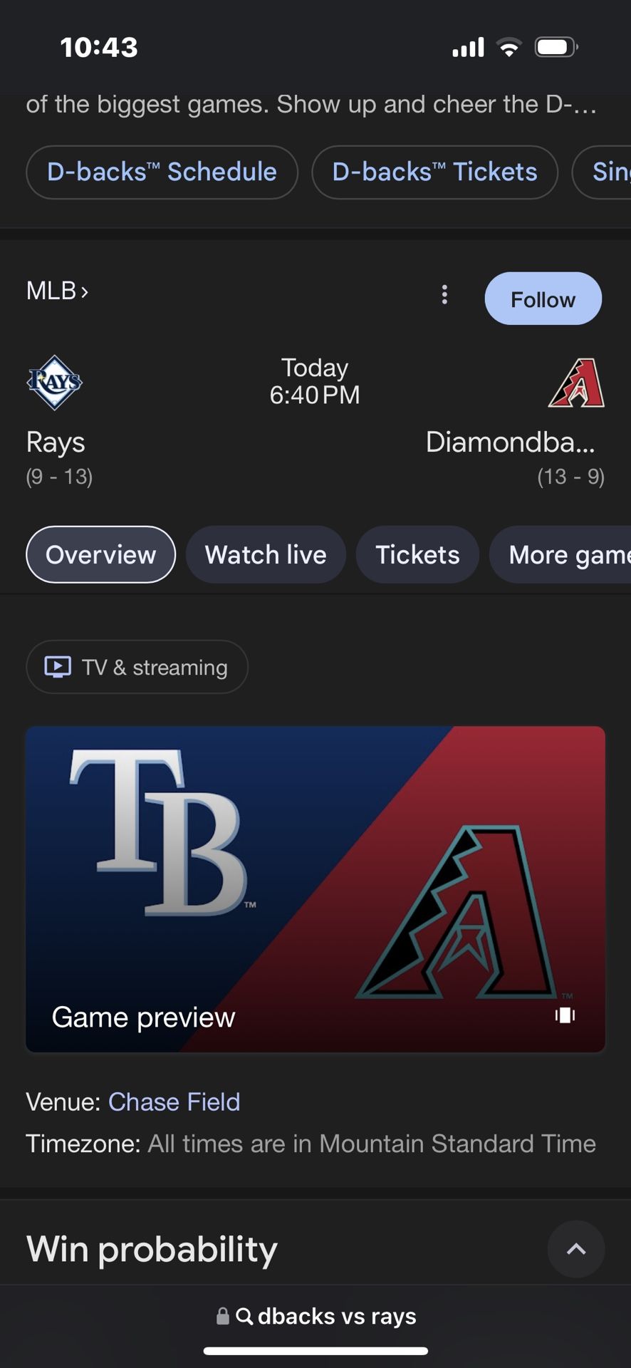 Baseball Tickets 