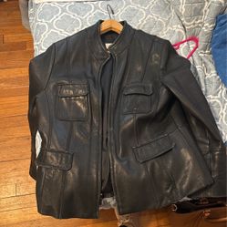 Liz Claiborne Leather Jacket 