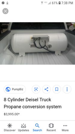 Propane truck conversion, tank. 2bbl Carb. Lpg natural gas
