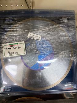14-inch Norton Clipper Slicer Continuous Rim Diamond Saw Blade