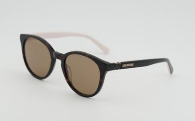 Women’s Moschino Brown Pink Love Sunglasses