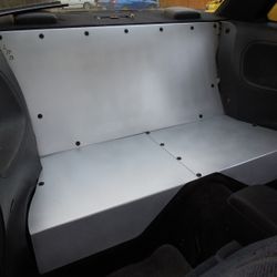 S13 Coupe Street Faction Rear seat delete With Rear Windshield Lid