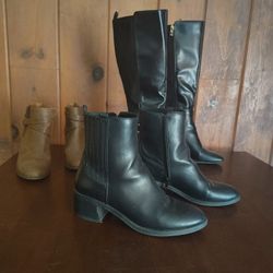 Bundle Of 3 Boots!! Women's Size 8 Liz Claiborne Excellent Condition