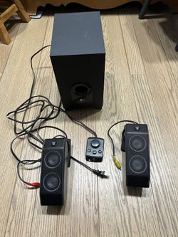 Logitech Woofer and Speakers