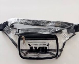 NEW Savage Fenty Rihanna Waist Clear Bag