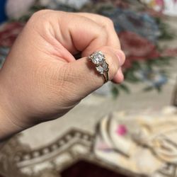 14k Gold Butterfly Ring 