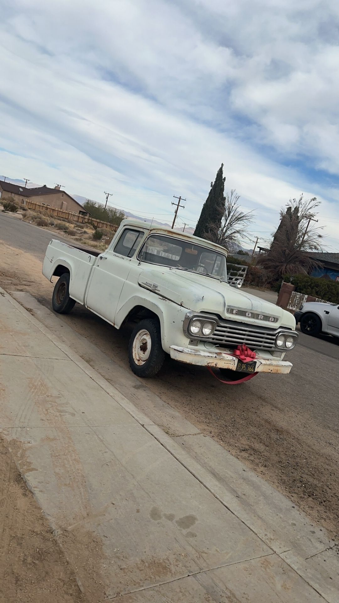 *BADASS PROJECT*1959  Ford F100 SHORTBED With A 1995 Mustang 302ci 5spd