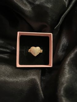 Gold plated Heart Ring