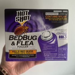 2 @ Hot Shot FOGGER Insect Killer INDOOR BED BUGS & FLEA Ticks Lice Bug Bomb