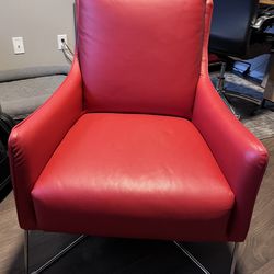 Modern leather chair 