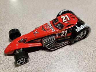 Hot Wheels Hammered Coupe Red Black 2000 Motorcraft #21