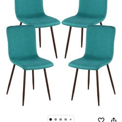 Mid-Century Modern Dining Set – Table + 4 Chairs