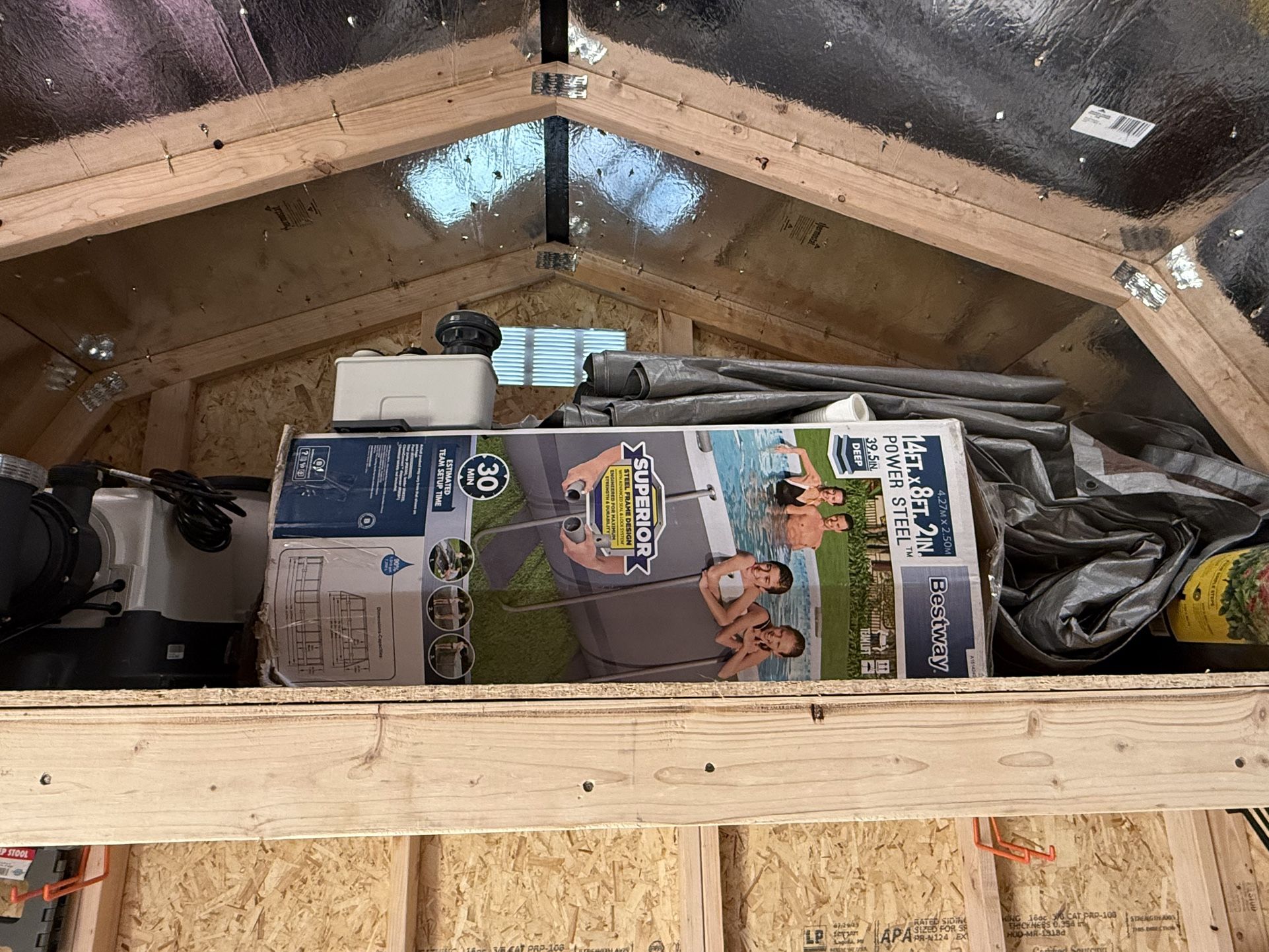 New Bestway 14ft x 8ft x 39.5in Above Ground Pool