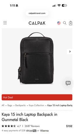 Calpak Kaya Laptop Backpack