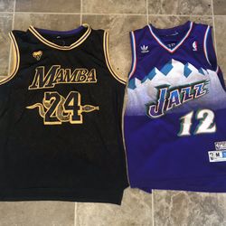 NBA Jersey Kobe Black Mamba / John Stockton 
