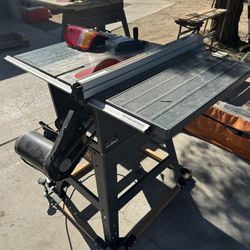 Table Saw And radial saw