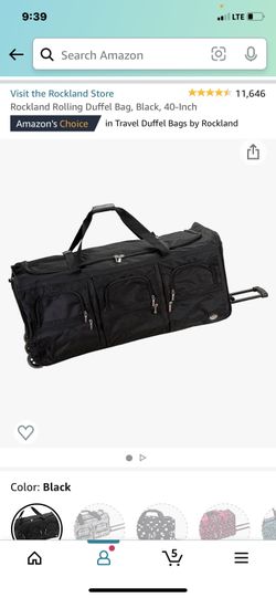 40 Inch Duffel Bag With Wheels