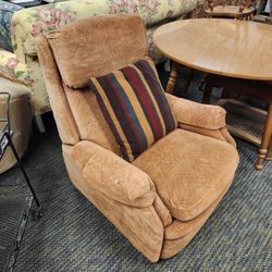 Vintage Orange Recliner