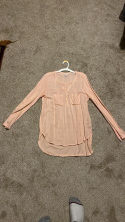 XS Pink Longsleeve button down shirt