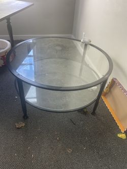 Glass table