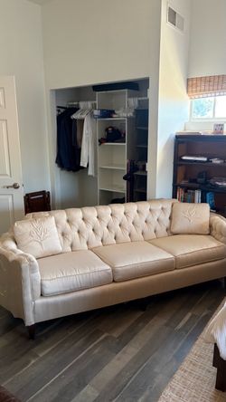 Vintage White Couch
