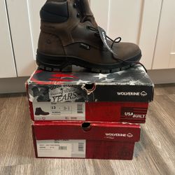 Wolverine Boots Size 13