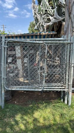 Metal fence