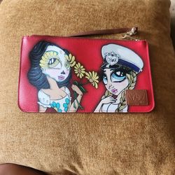 SandOne SandOner Red Clutch Purse