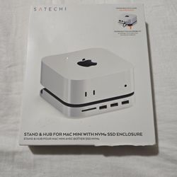 New Stand & Hub For MAC Mini With NVMe SSD Enclosure 