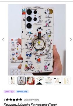 Galaxy S25 Snoppy Phone Case & MagSafe Ring