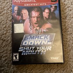 Smack Down Wrestling (ps2 Game)