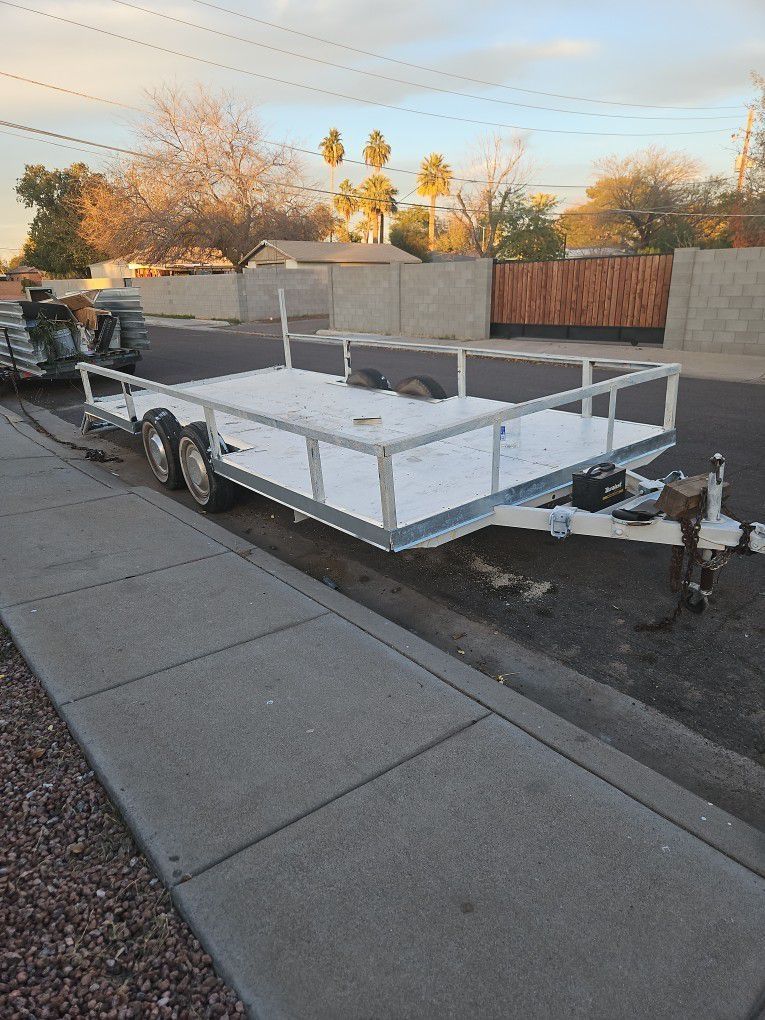 16' Utility Trailer Tandom Axles for Sale in Glendale, AZ OfferUp