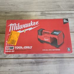 M18 18-Volt Lithium-Ion Cordless Electric Portable Inflator (Tool-Only)
