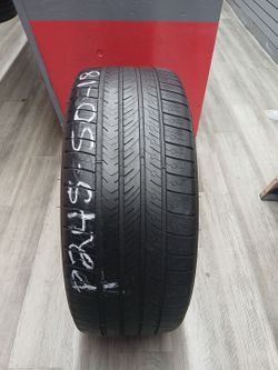 1 tire semi-new 245 50 18 Michelin Pilot Sport All Season 4
