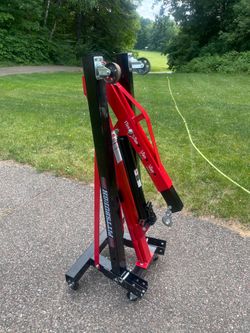 Pittsburgh 1 Ton Foldable Shop Crane / Engine Hoist
