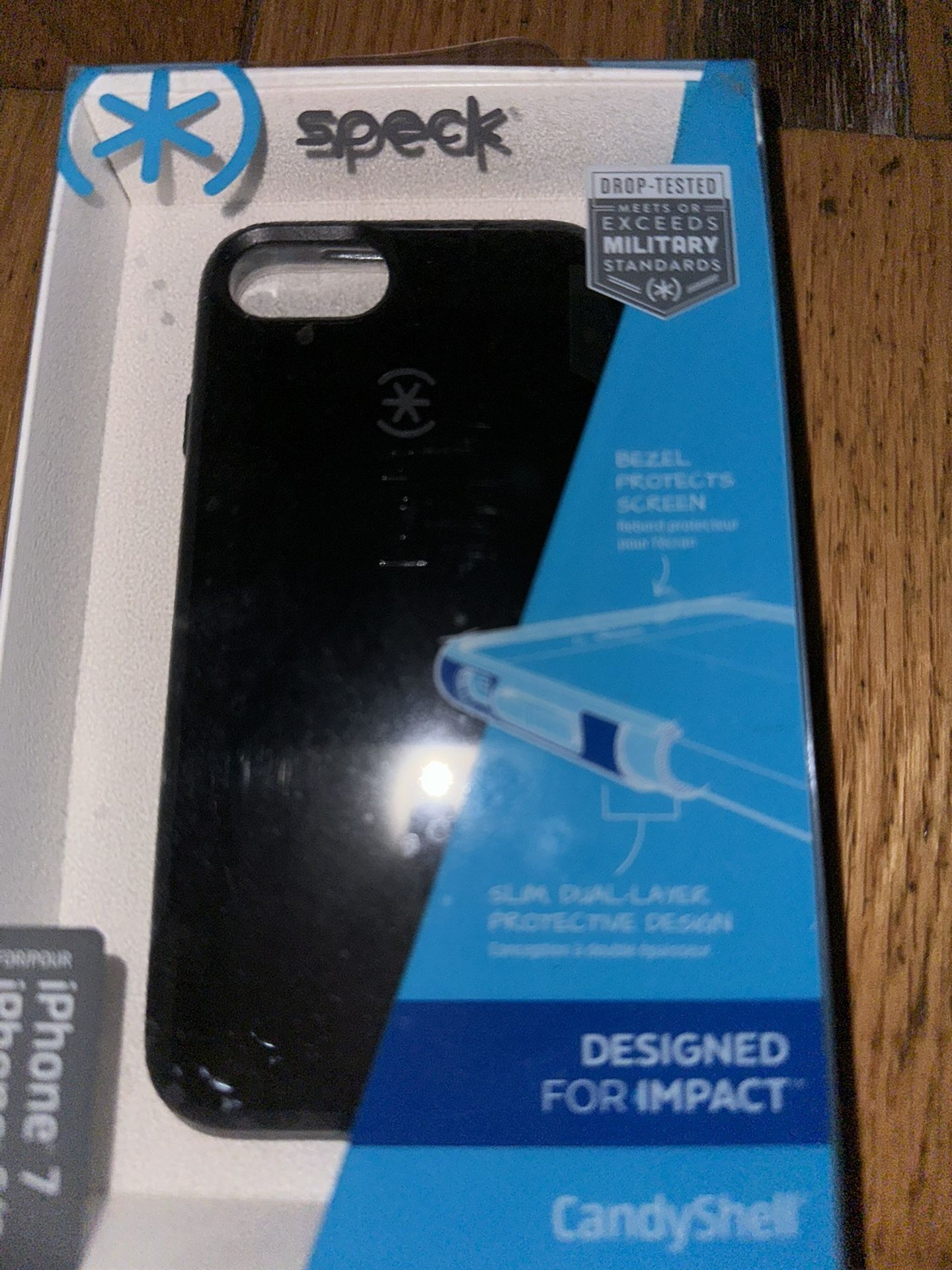 Candy Shell Black Case iPhone 6/6s And iPhone 7 New In Box