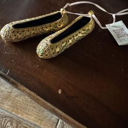 Cloisonné Ballet Slippers Ornament 