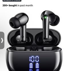 Brand New Wireless Earbuds (Unopened) – Black