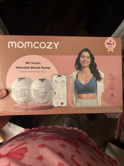 Momcozy M5 Smart Wearable Breast Pump