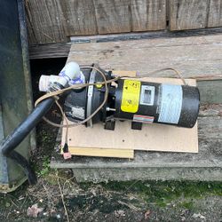 Pump for moving water it is not a well pump I bought the wrong pump