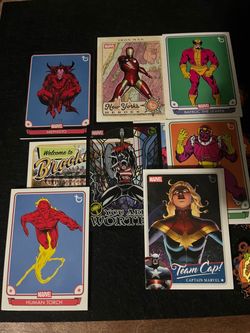 Topps marvel Brooklyn cards