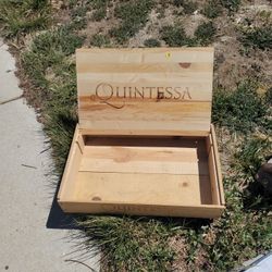 Quintessa Wooden Wine Box