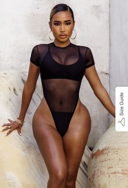 Black Bathing Suit / Two Piece Set